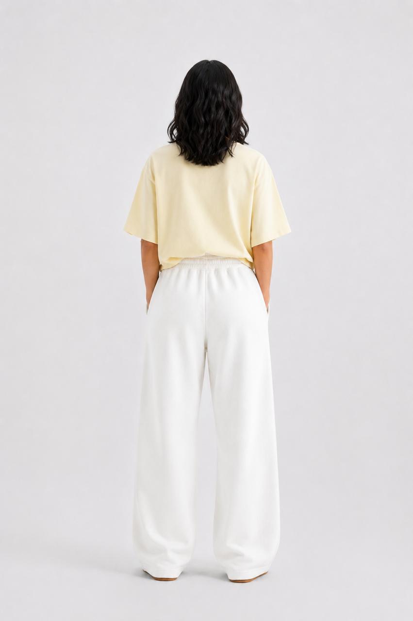 Wide leg trousers